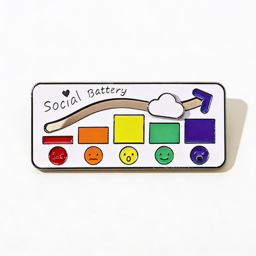 Pin de Batería Social
