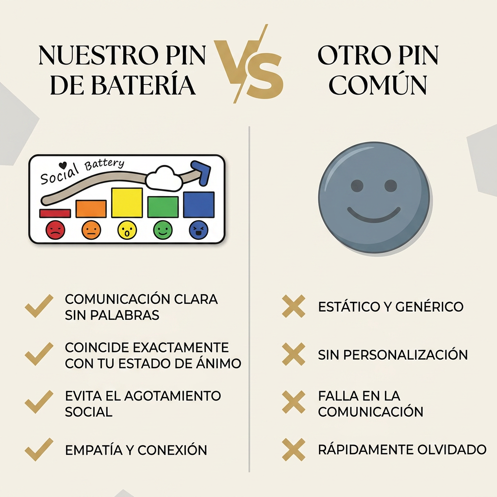 Pin de Batería Social